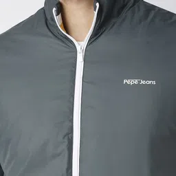 Pepe Jeans Men Open Front Jacket with Patchwork image 2