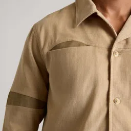Muvazo Men Corduroy Open Front Jacket image 3