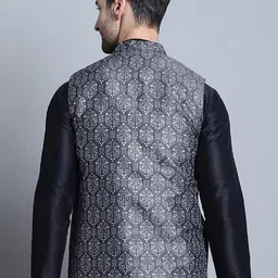 Jompers Printed Nehru Jacket image 5