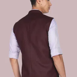 BAESD Bandhgala Mandarin Collar Nehru Jacket image 4