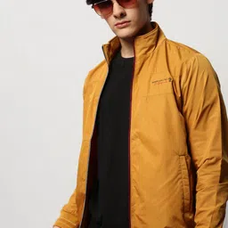 SHOWOFF Mock Collar Windcheater Bomber Jacket-63
