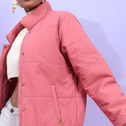 Campus Sutra Windcheater Puffer Jacket-46