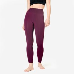High-Waisted Second-Skin Long Yoga Leggings - Black-image-57