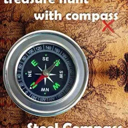 steel compass for treasure hunt Compass-22