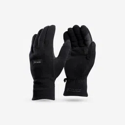 forclaz Adult mountain trekking fleece gloves - MT100 Black-picture-20