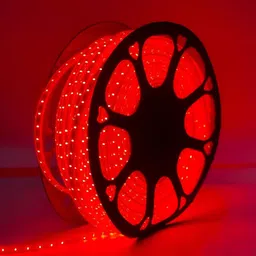SPARK WORLD Red Rope Rice-Shaped String Lights-25