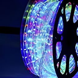 SPARK WORLD Blue & Black Waterproof String Lights-11