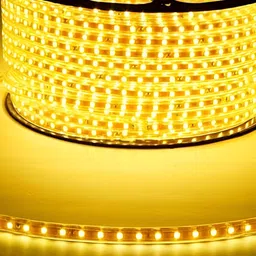 SPARK WORLD Yellow Striped  String Lights-3