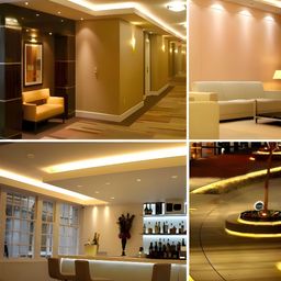 ENORMITY Yellow Rice Shaped LED String Lights Rope-29
