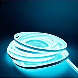 ENORMITY Blue Rice Shape String Lights-16
