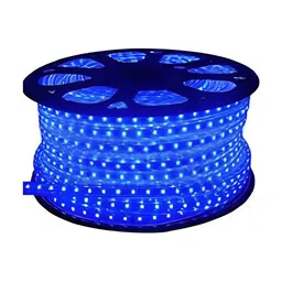 SPARK WORLD Blue Striped String Lights-2