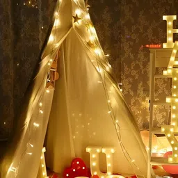 SPARK WORLD Yellow LED String Lights-53