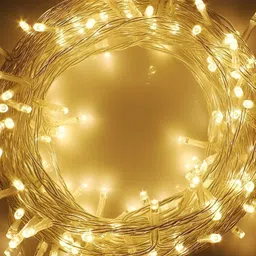 SPARK WORLD Yellow LED String Lights-17