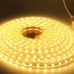 SPARK WORLD Yellow Rice Shape String Lights-20