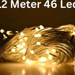 SPARK WORLD Yellow LED String Lights-52