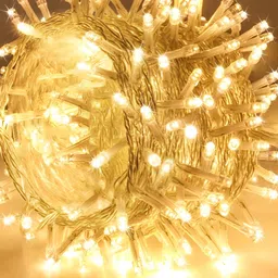 SPARK WORLD Yellow Rice Shape LED Fairy String Lights-8