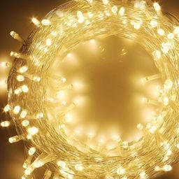 ENORMITY Yellow Rice Shape String Lights-10