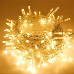 ENORMITY Yellow Rice Shape String Lights-14