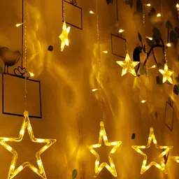 SPARK WORLD Yellow LED String Lights-57