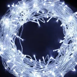 SPARK WORLD White Rice Shape Bulb String Lights-78