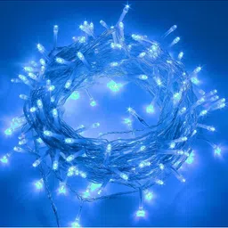 ENORMITY Blue Rice Shape String Light image 1
