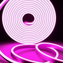 SPARK WORLD Pink 120 Neon Rope LED String Lights-41