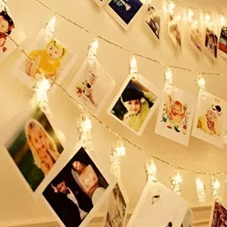 ENORMITY Yellow Photo Clip String Lights-38