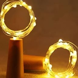 SPARK WORLD Yellow LED String Lights-38
