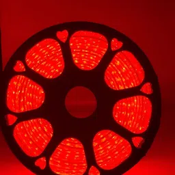 SPARK WORLD Red Rope Rice-Shaped String Lights image 3