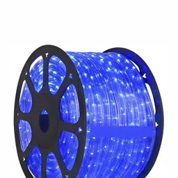 SPARK WORLD Blue Rice Shaped String Lights image 3