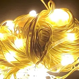 SPARK WORLD Yellow LED String Lights image 2