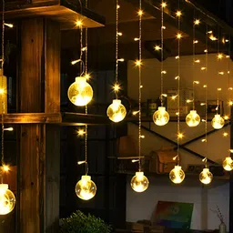 SPARK WORLD Yellow Star shaped String Lights image 5