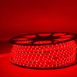 SPARK WORLD Red Rope Rice-Shaped String Lights image 2