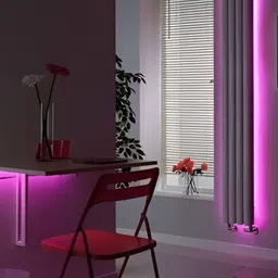 SPARK WORLD Pink Rice Shape String Lights image 3