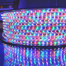 ENORMITY Blue Rice Shape String Lights image 4