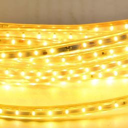 SPARK WORLD Yellow Rope Neon LED String Lights image 4