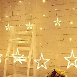 SPARK WORLD Gold Toned LED String Lights image 5