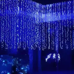 SPARK WORLD Blue Rice Shape String Lights image 2