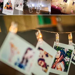 SPARK WORLD Photo Clip-Shaped String Lights image 3
