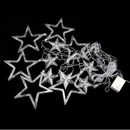 ENORMITY Yellow & White Star Shape String Lights image 4