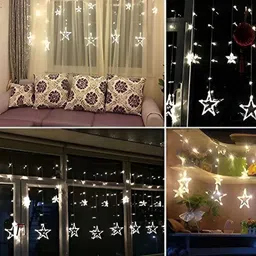 SPARK WORLD Yellow Star-Shaped String Lights image 5