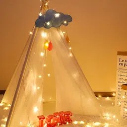 SPARK WORLD Yellow Rice-Shaped LED String Light image 2