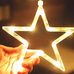SPARK WORLD Yellow Star Shape String Lights image 5