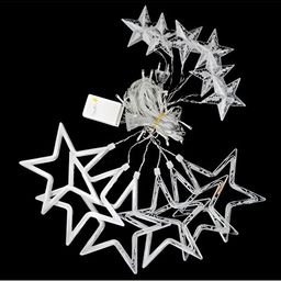 ENORMITY Yellow Star Shaped String Lights image 5