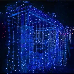 ENORMITY Blue Rice Shape String Light image 5