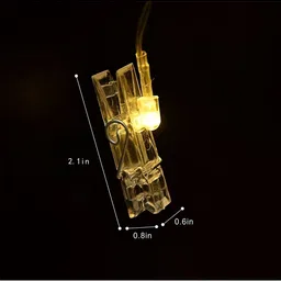 SPARK WORLD Photo Clip-Shaped String Lights image 5