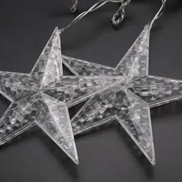 SPARK WORLD Yellow Star Shaped String Lights image 3