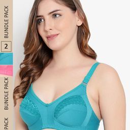 KYODO Pack of 2 All Day Comfort Full Coverage Bra-picture-57
