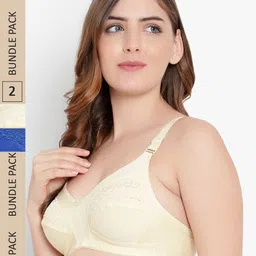 KYODO Pack of 2 All Day Comfort Full Coverage Bra-image-99