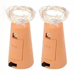 SPARK WORLD Yellow Rice Shape String Lights-5